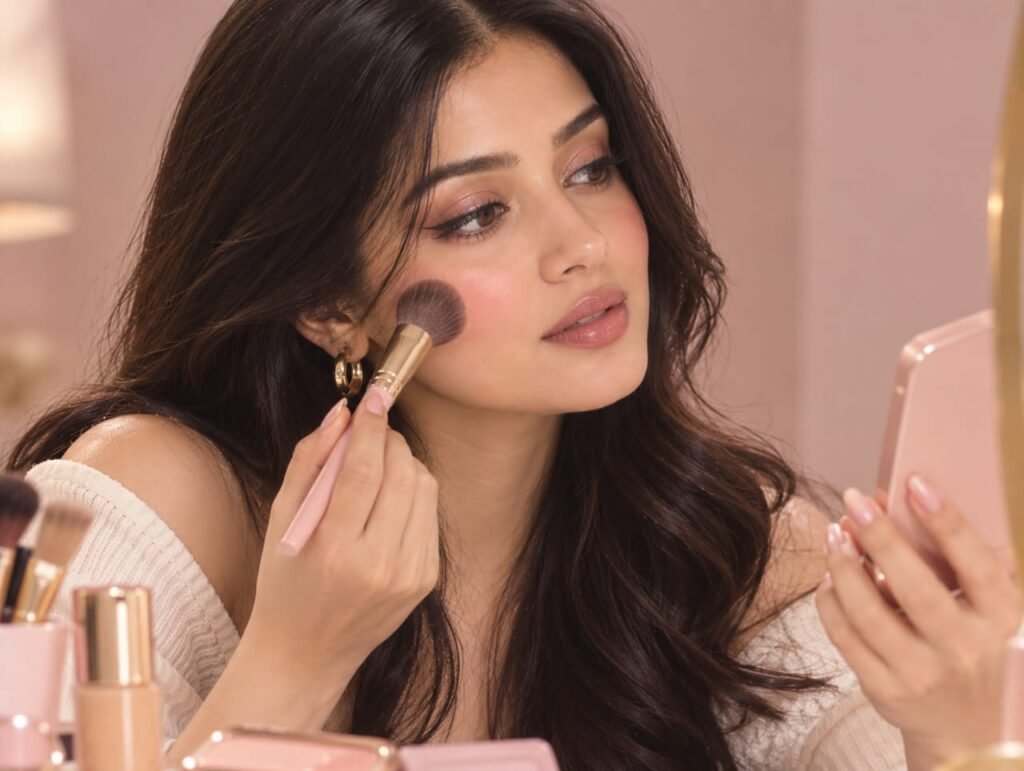 Skincare products for glowing skin