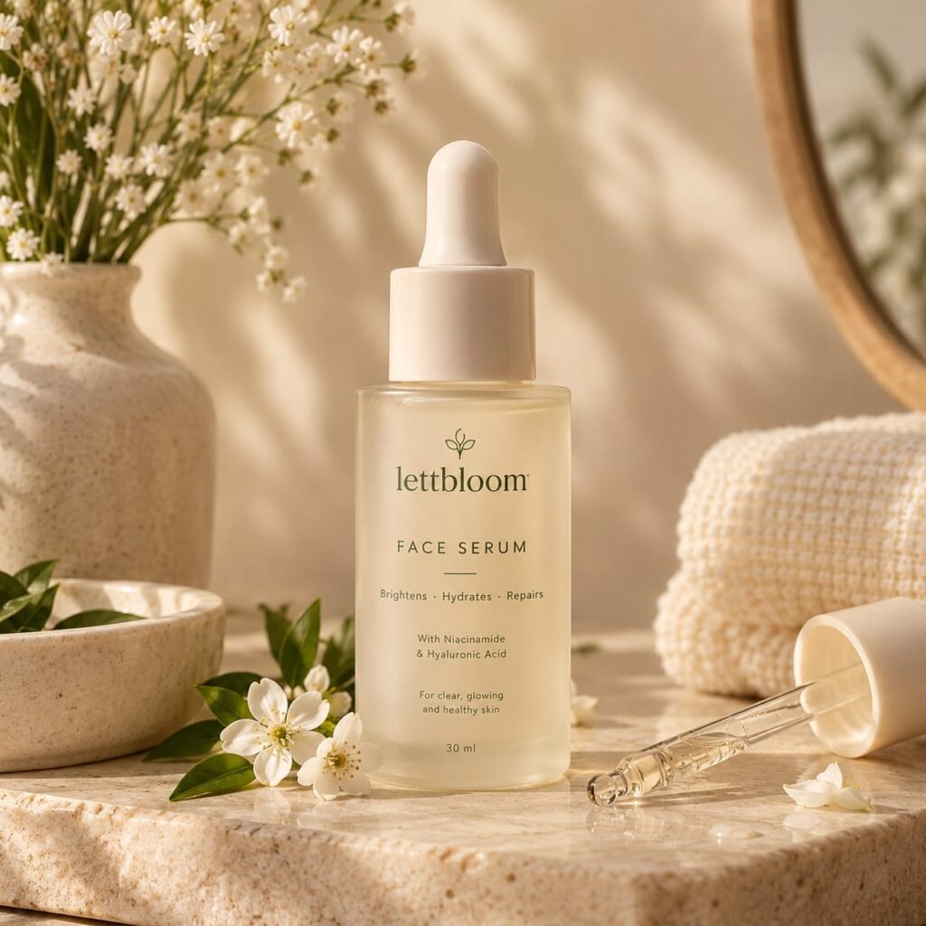 Skincare products for glowing skin